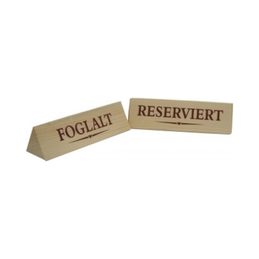 [J1] Dekortábla foglalt fa háromszög