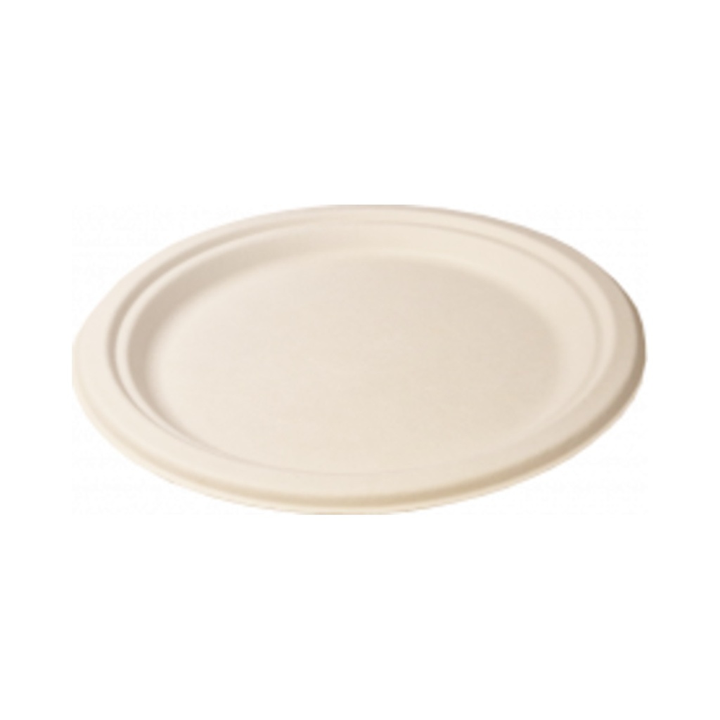 Cukornád kerek lapostányér 17cm 125db/csom 1000db/krt