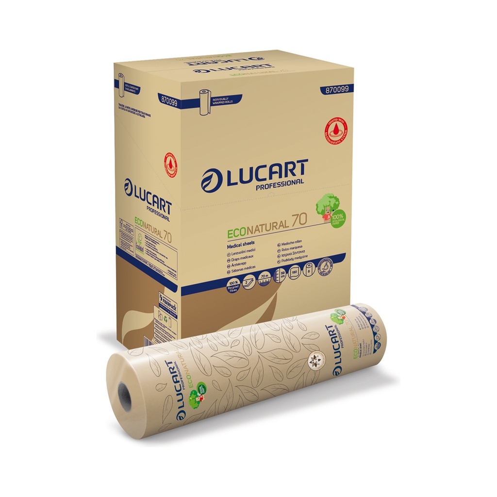 [870099] Natural 70 joint orvosi lepedő (2 rétegű 59cm x 70cm) 6tek/krt