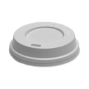Műa. PS fehér ivólyukas tető (O73mm) 175ml-es papír pohárra 100db/cs 1000db/krt