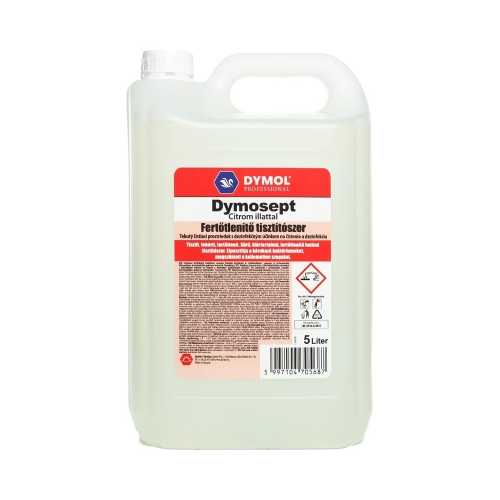 [1869] Dymosept citrom illatú általános fertőtlenítőszer 5L