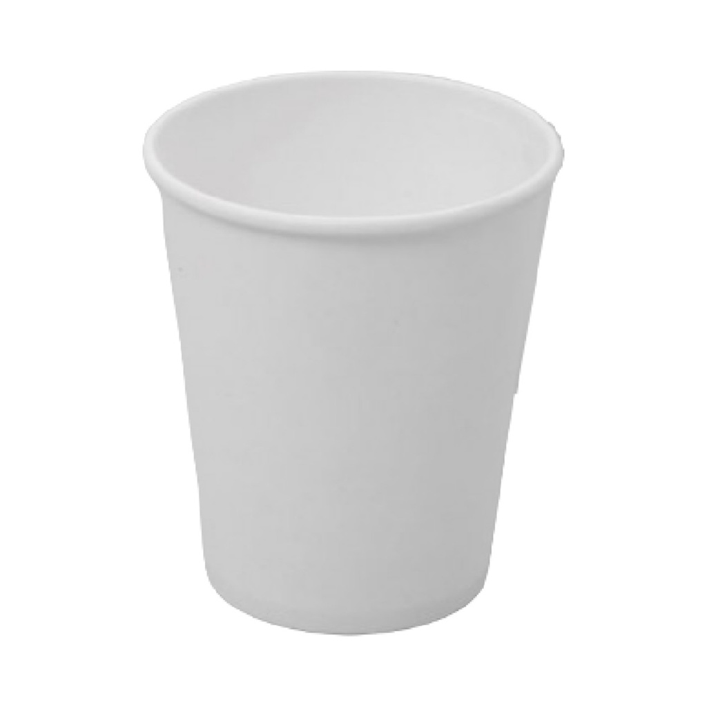 [Q531002W] Papírpohár fehér 240ml 80mm átm. 50db/cs 1000db/krt (EU Jelölt)
