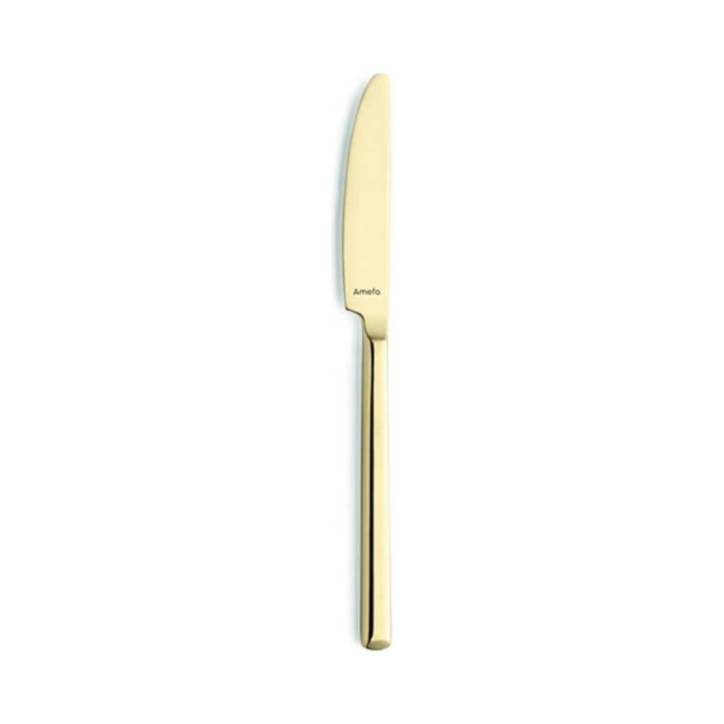 [1170ZUB000335] Metropole Gold Desszert kés 18/10 205mm 12db/krt