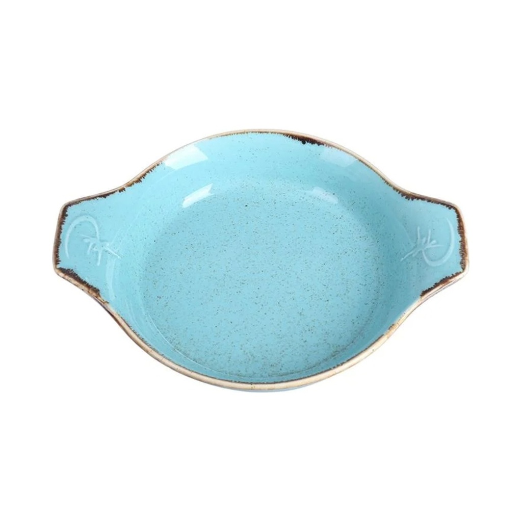 [04ALM001674] Seasons türkiz Tálaló tányér 21 cm