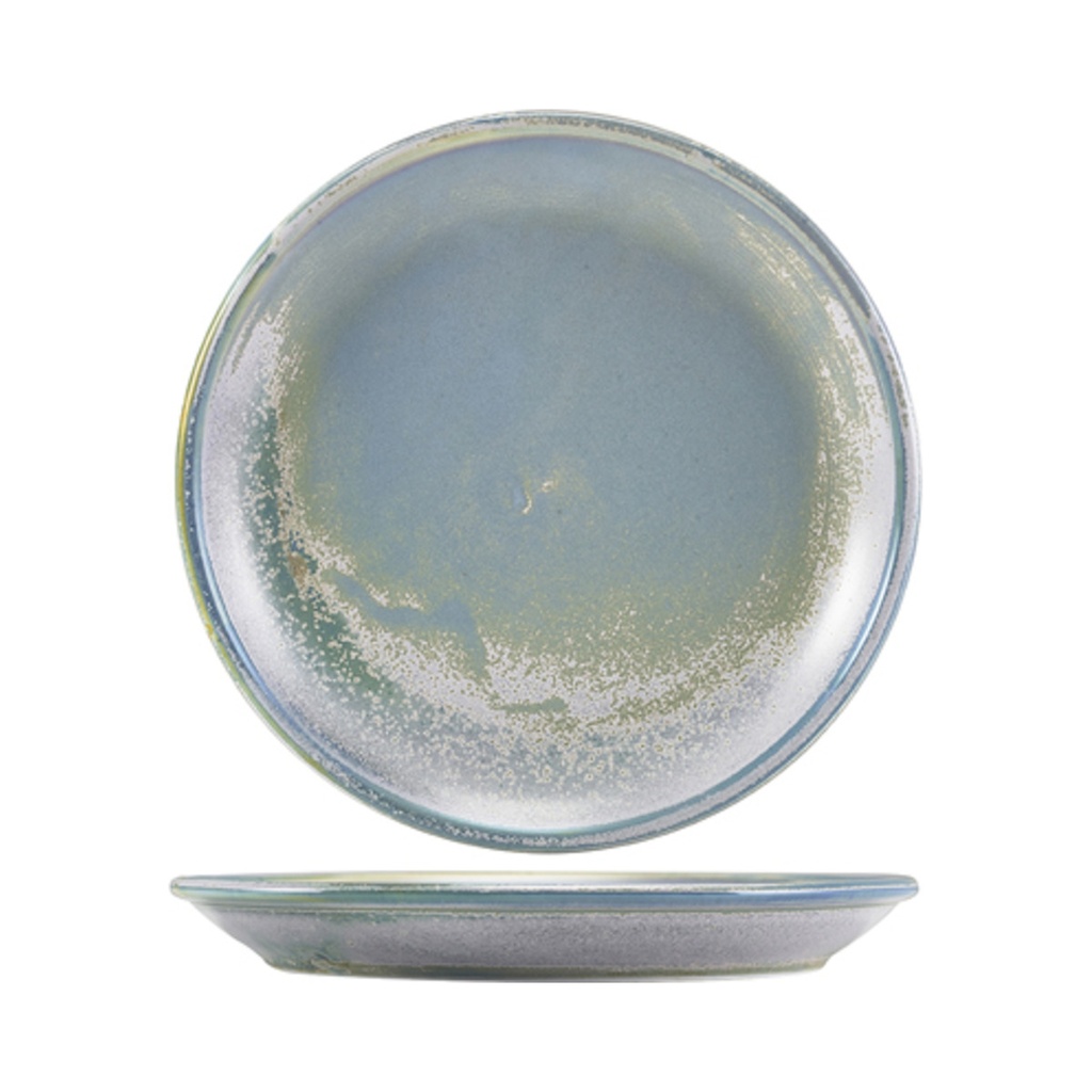 Terra porcelán tengerhab coupe tányér 19cm