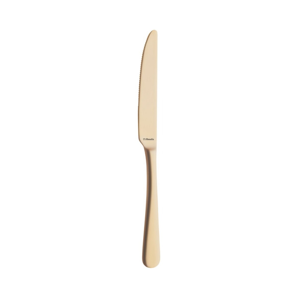 [1410AUB000335] Austin Gold Desszert kés 18/0 212mm 12db/krt