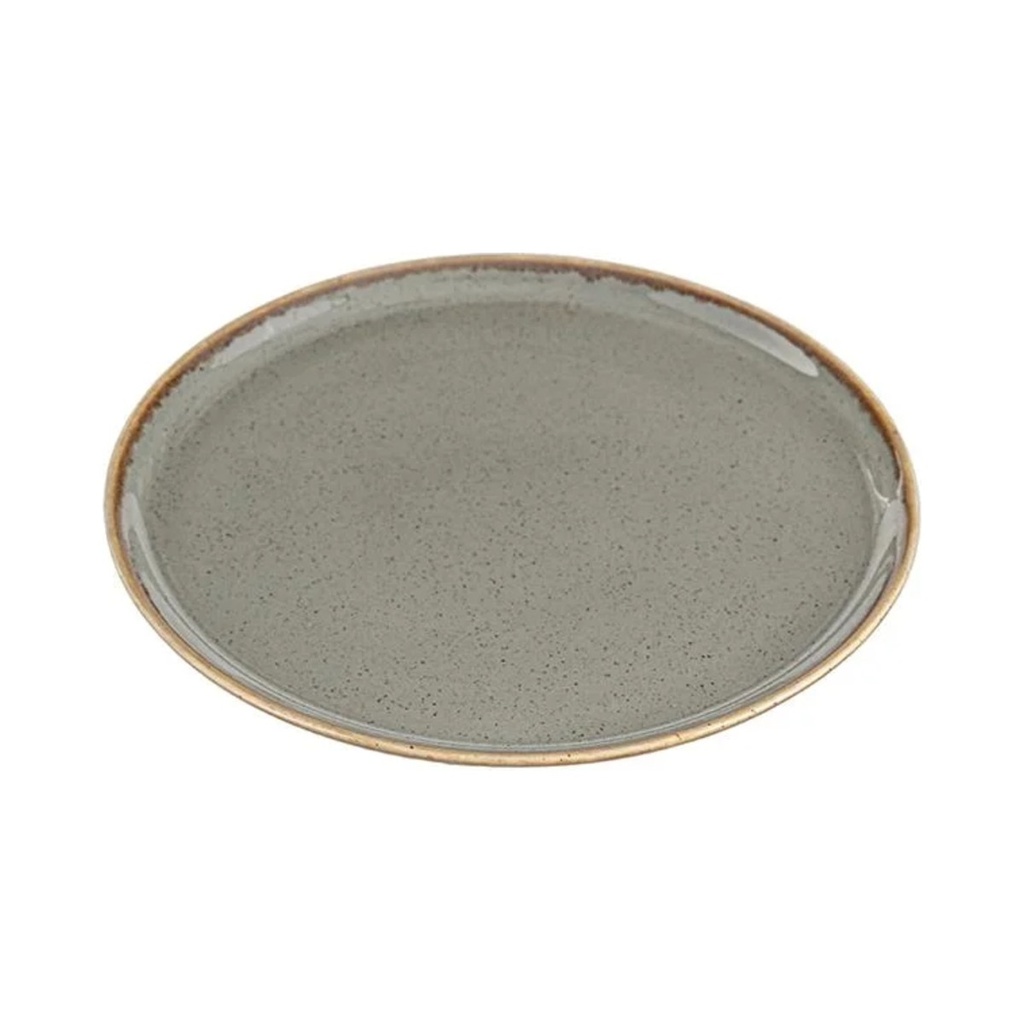 Seasons sötétszürke lapostányér 20 cm