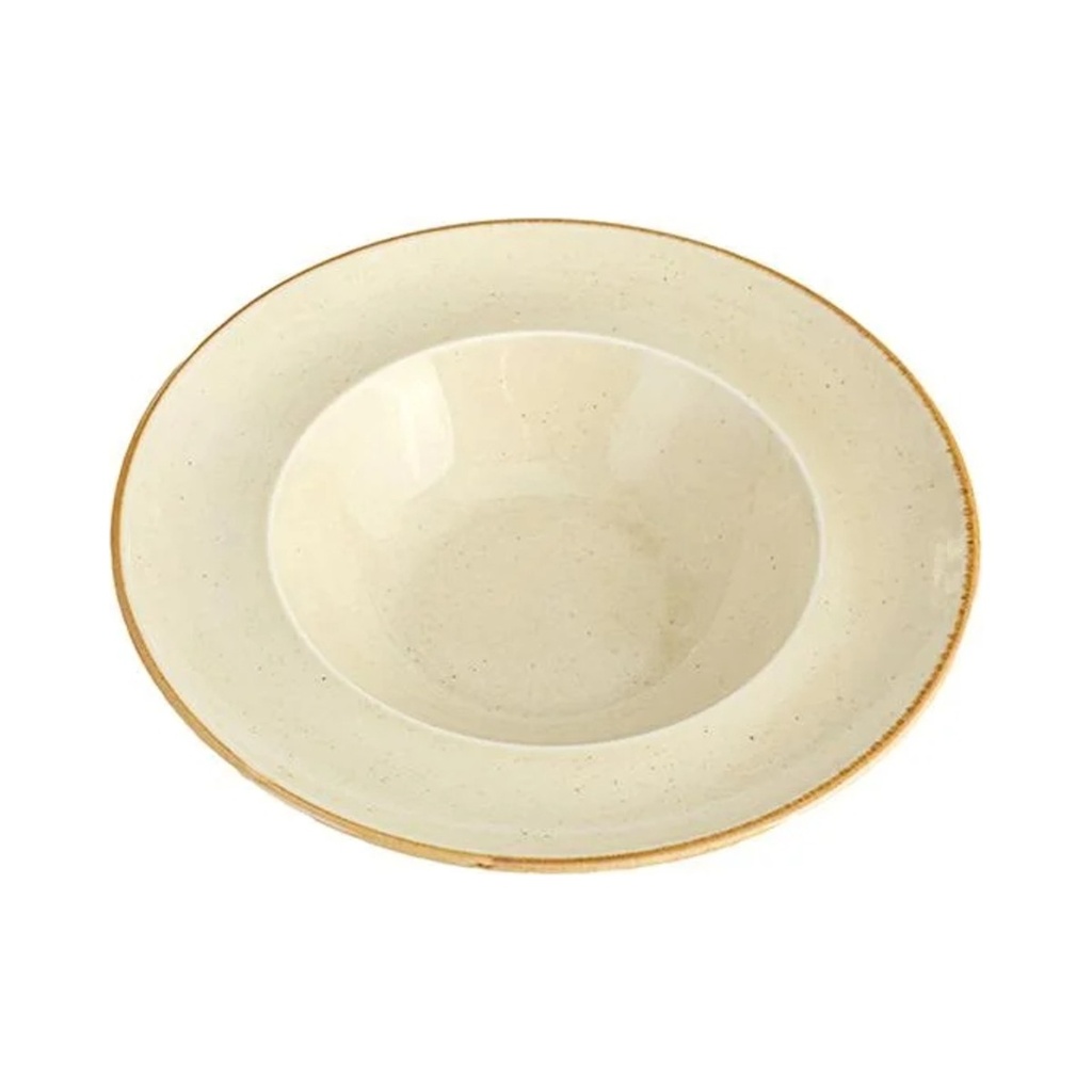 [04ALM002259] Seasons Sárga Mély Tányér 26cm