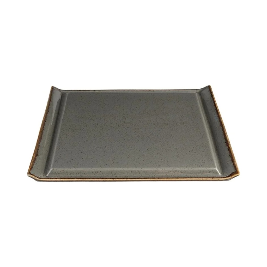 Seasons sötétszürke Steak tányér 32 cm