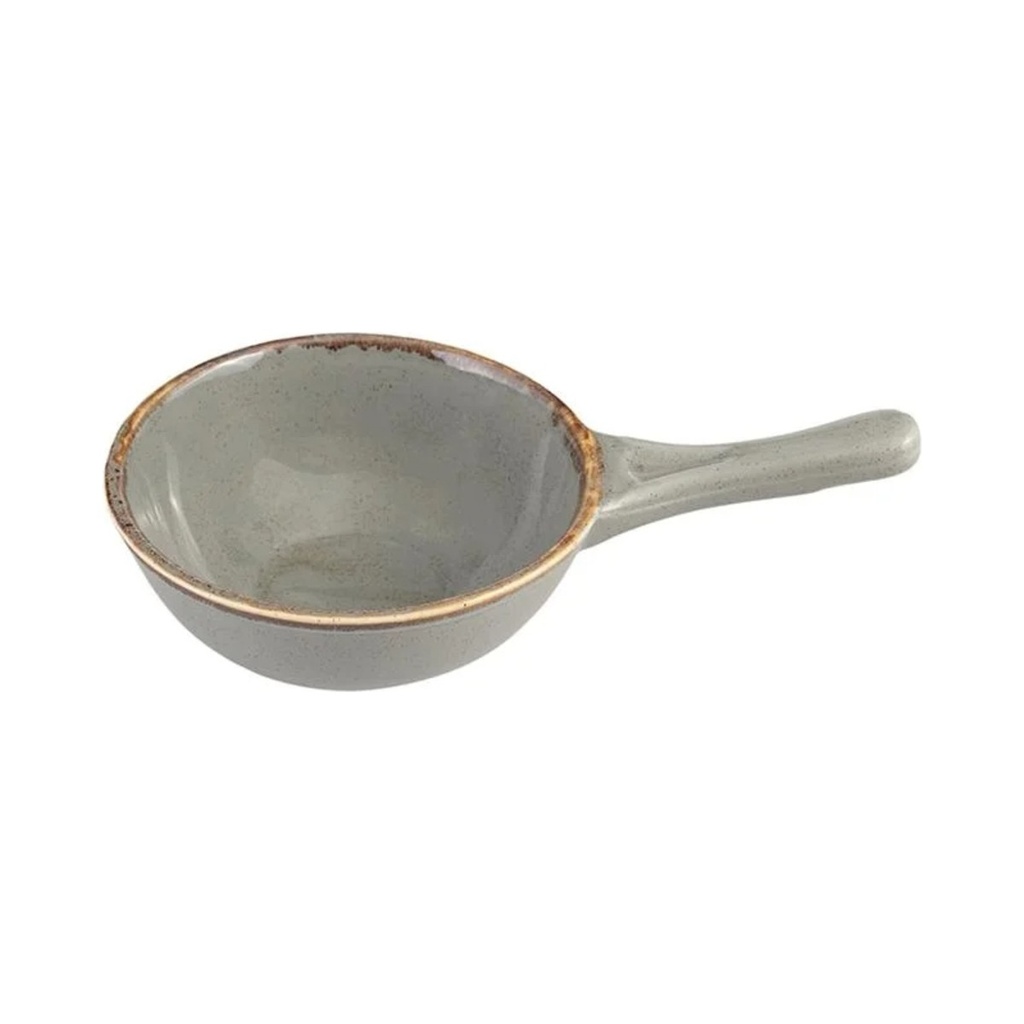 [04ALM003152] Seasons Sötétszürke Tálaló Tál Füles 16cm