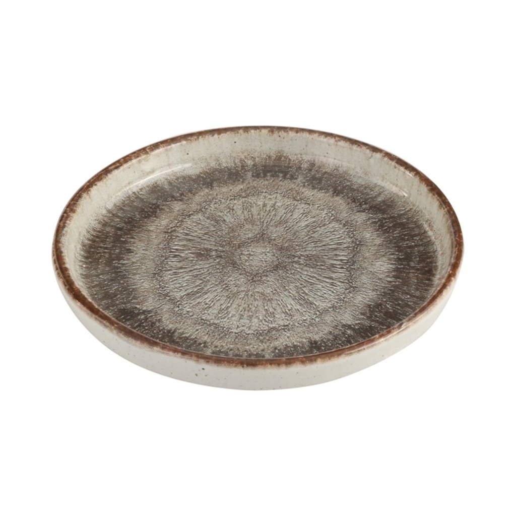 Stoneware Iris peremes tányér 21 cm