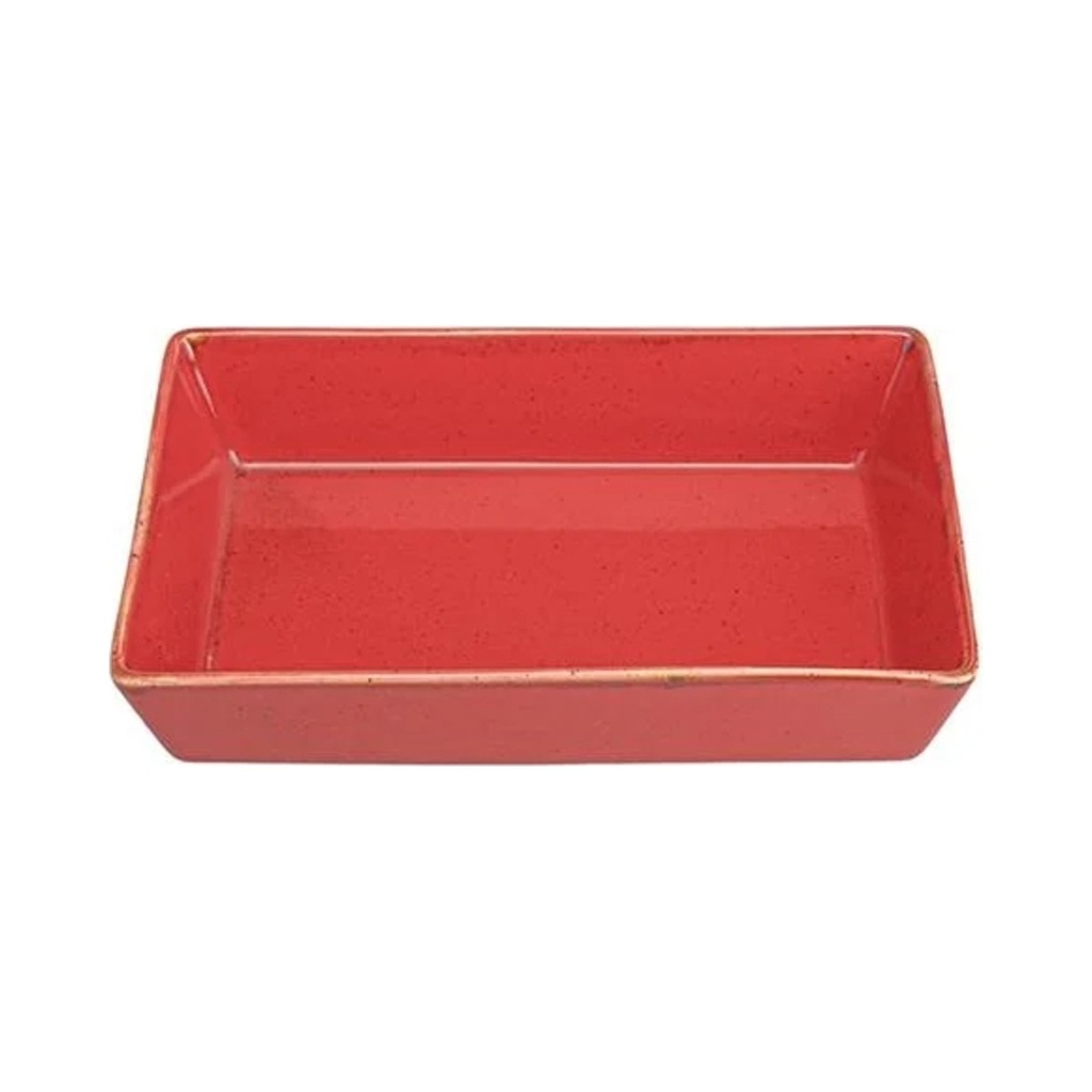 Seasons piros Reggeliző tányér 16 cm