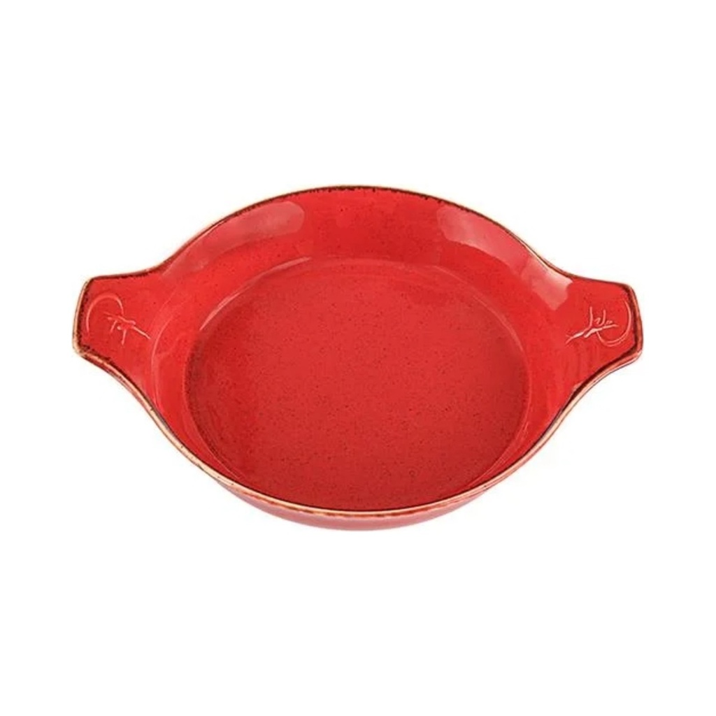 [04ALM001604] Seasons Piros Tálaló Tányér 14cm