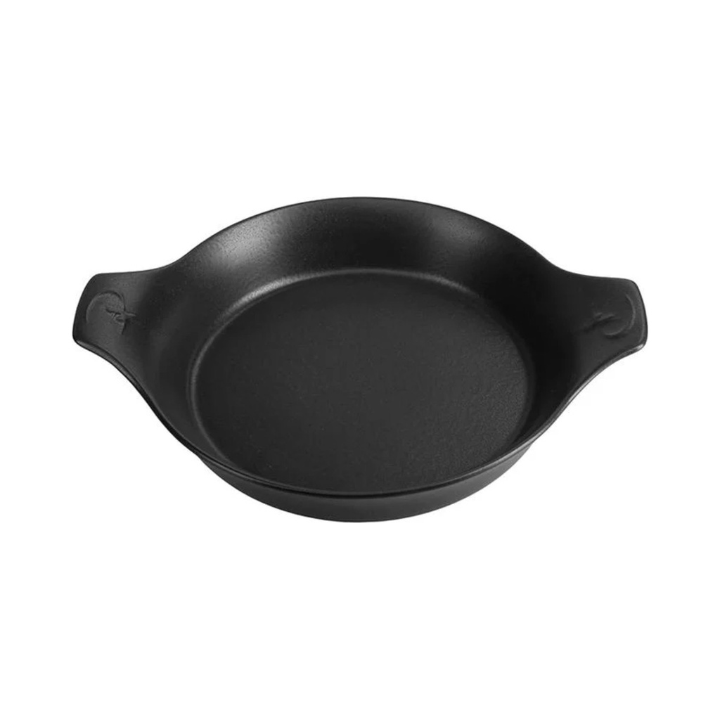 [04ALM001666] Seasons fekete Tálaló tányér 17 cm