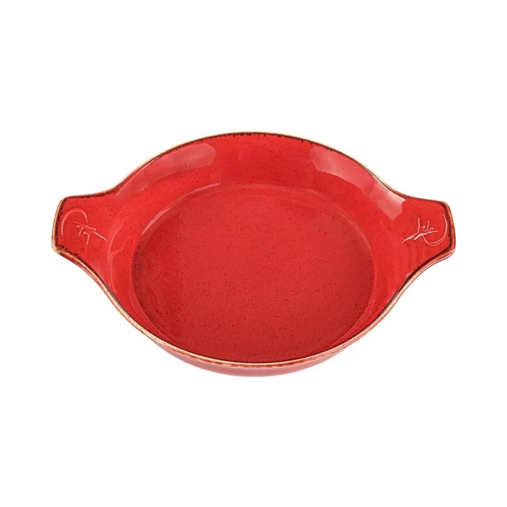 [04ALM001680] Seasons Piros Tálaló Tányér 21cm