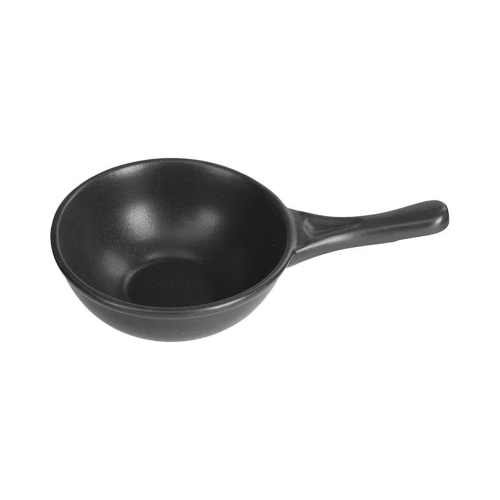 [04ALM003145] Seasons Fekete Tálaló Tál Füles 16cm