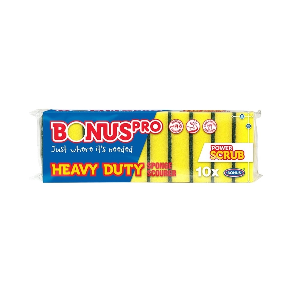 [B520] Bonus Pro mosogatószivacs 10/1 50cs/krt