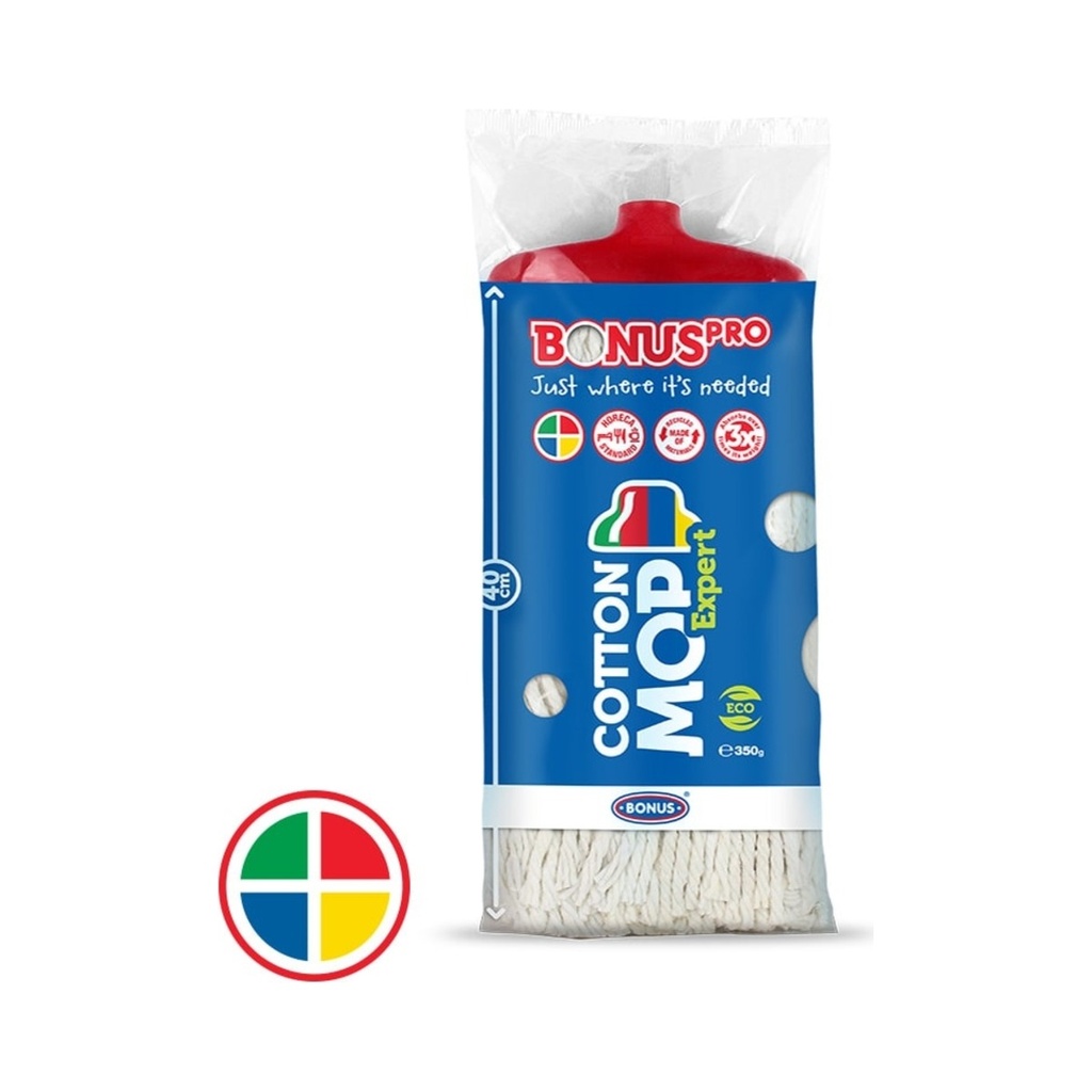 Bonus Pro Cotton Mop Expert felmosófej piros 350gr