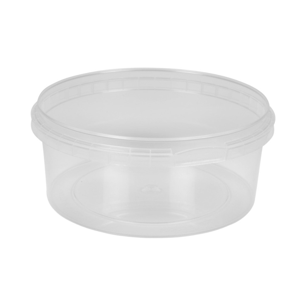 Garanciazáras edény 400ml átlátszó PP O122mm 558db/krt
