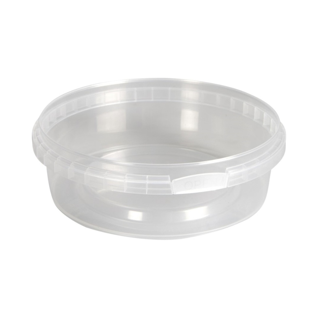 [132852] Garanciazáras edény 250ml átlátszó PP O122mm 594db/krt