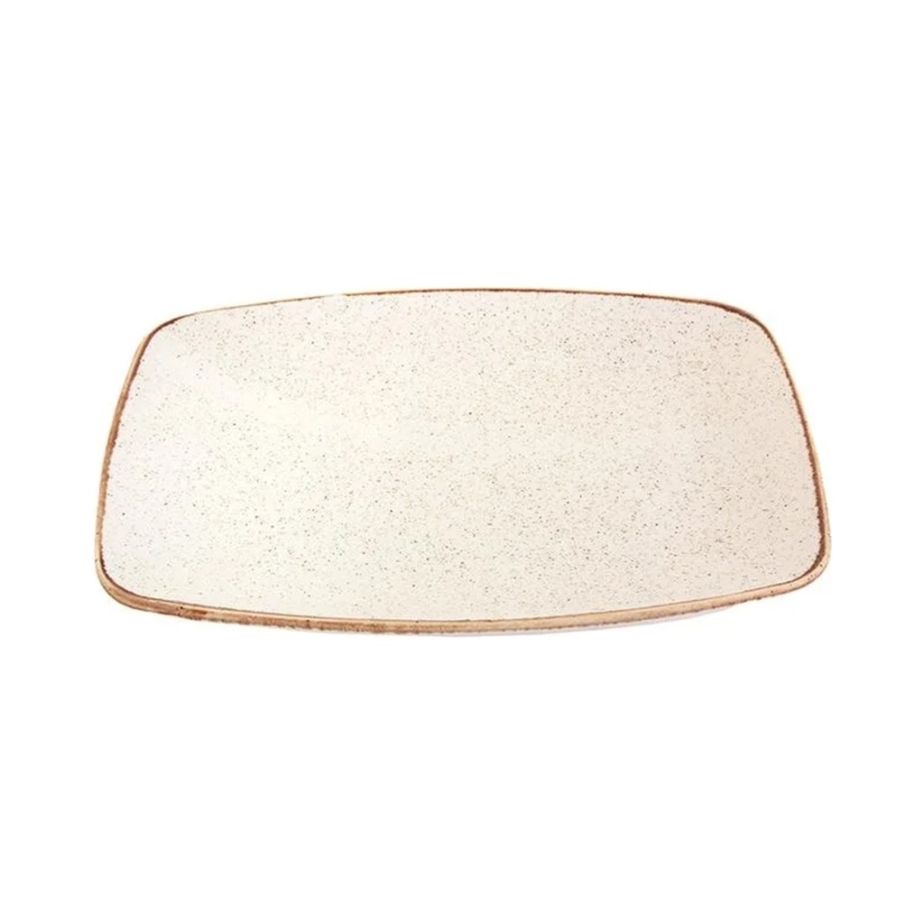 Seasons bézs ovális tányér 32 cm