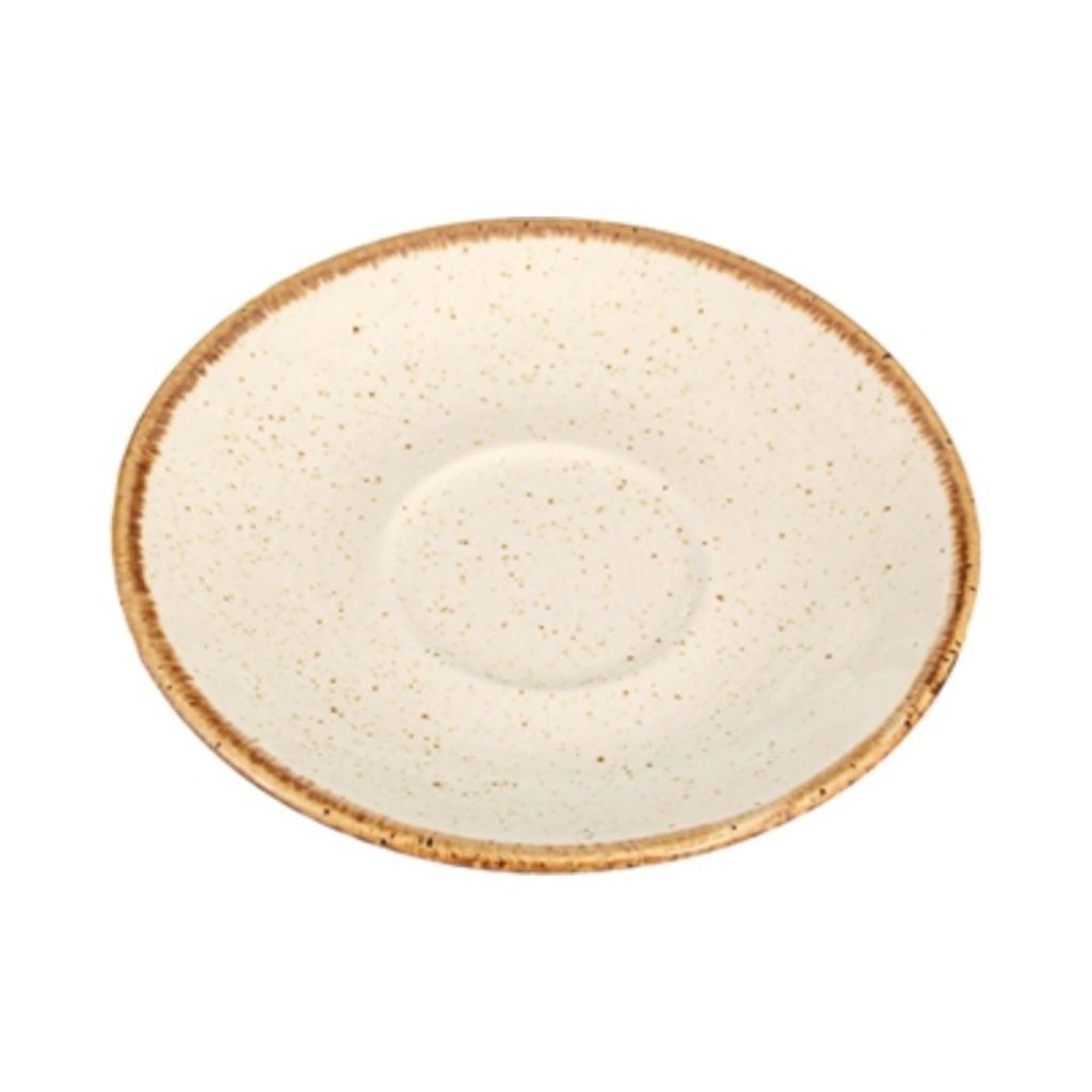 Seasons bézs kávéscsészealj 12 cm