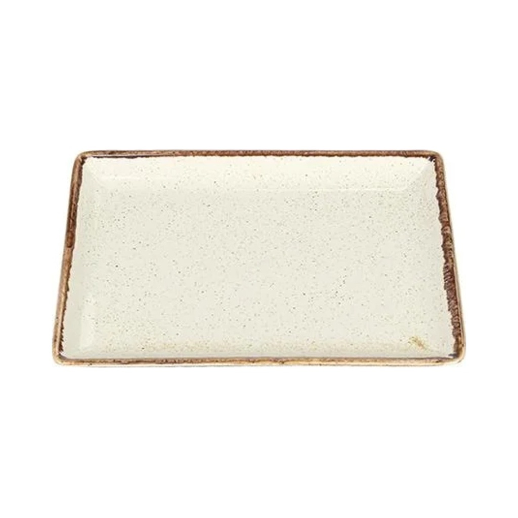 Seasons bézs Reggeliző tányér 13x18 cm