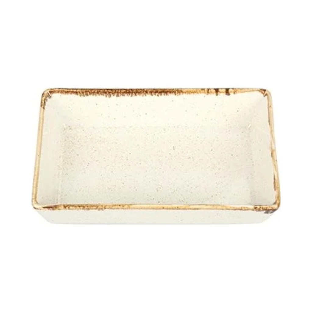 Seasons bézs Reggeliző és Előételes tányér 8x14 cm