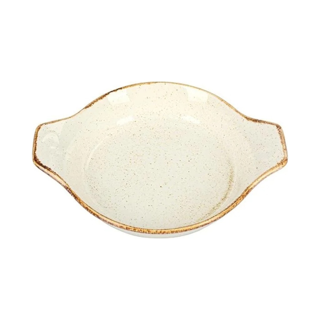 [04ALM001608] Seasons bézs Tálaló tányér 14 cm