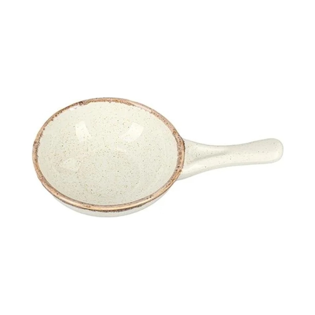 [04ALM003140] Seasons Bézs Tálaló Tál Füles 14cm