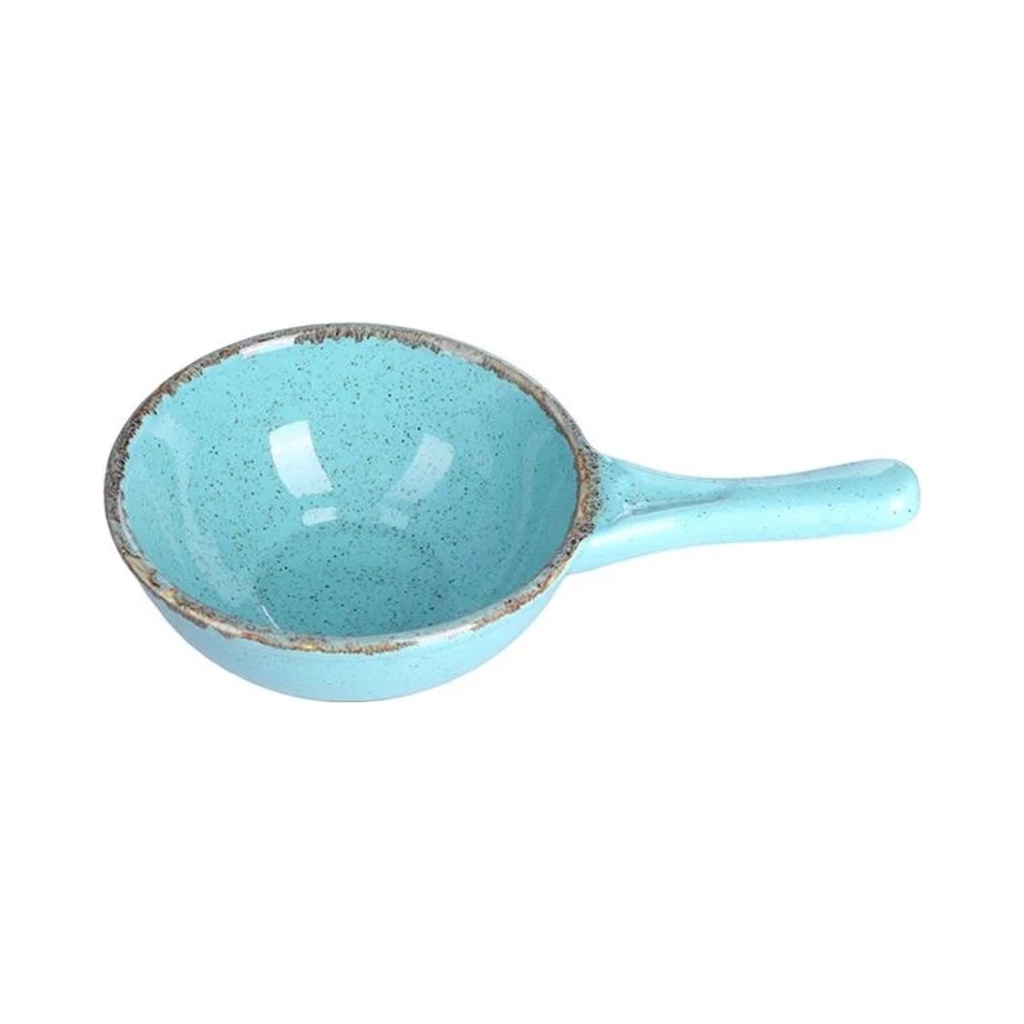 [04ALM003146] Seasons Türkiz Tálaló Tál Füles 16cm