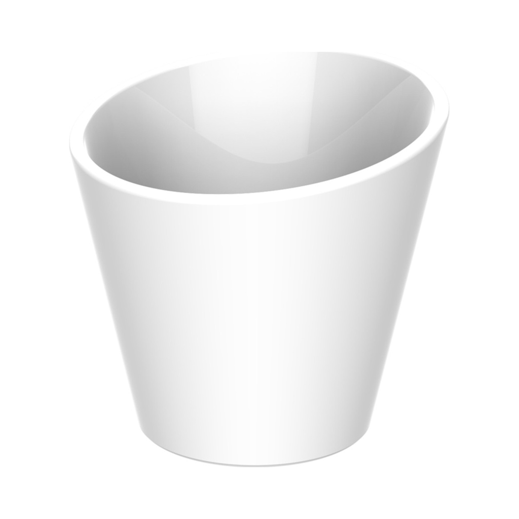 Kis Kerek Műanyag Pohár SAN Fehér 100ml 6db/cs 72db/krt