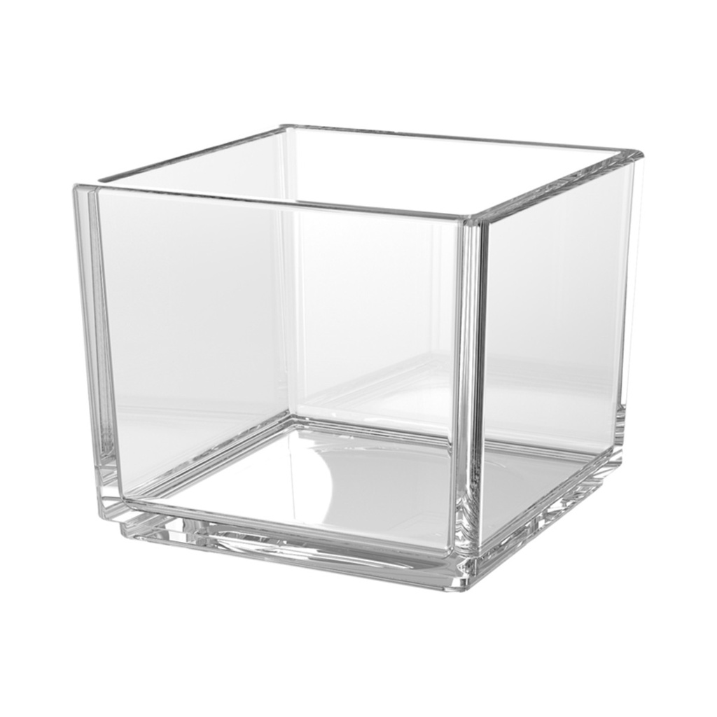 Cube Desszertes Tálka Víztiszta SAN 49,4x49,4x41mm 65ml 6dbcs 72db/krt