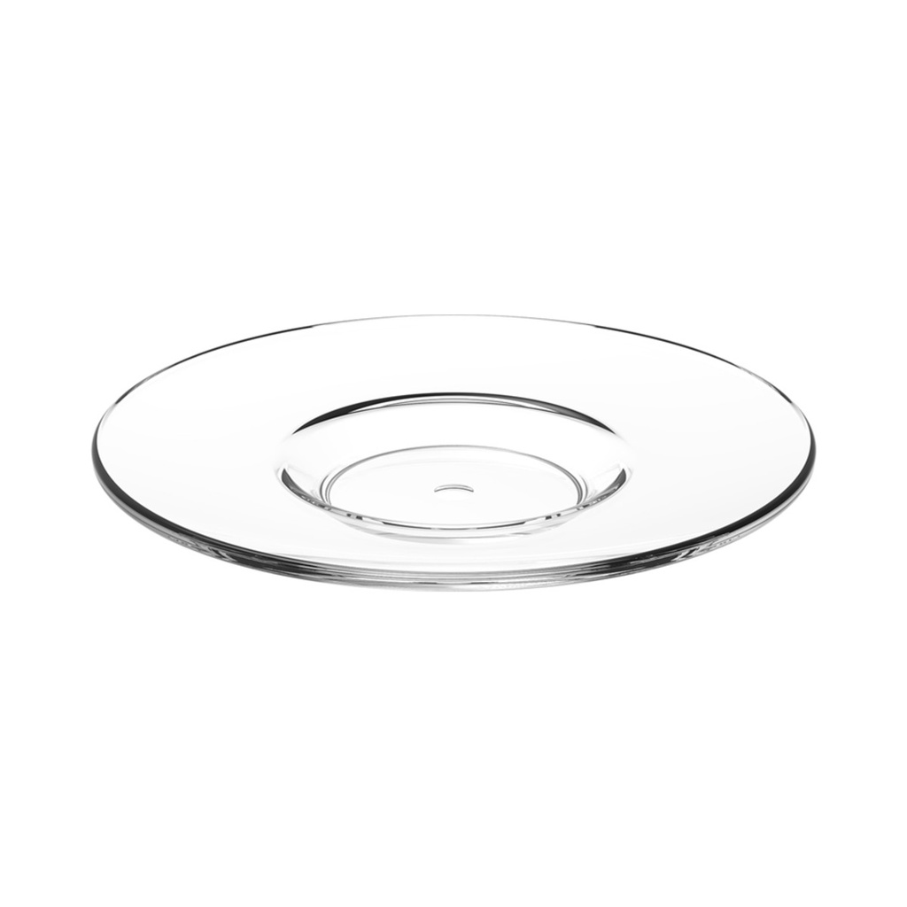 Kávés Csésze Alj Víztiszta SAN  O105mm 6db/cs 36db/krt