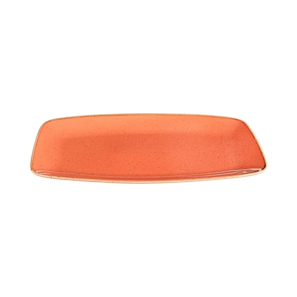 Seasons narancssárga ovális tányér 32 cm
