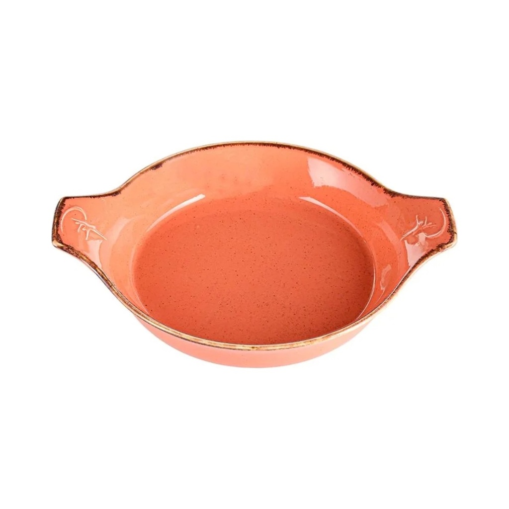 [04ALM001678] Seasons narancssárga Tálaló tányér 21 cm