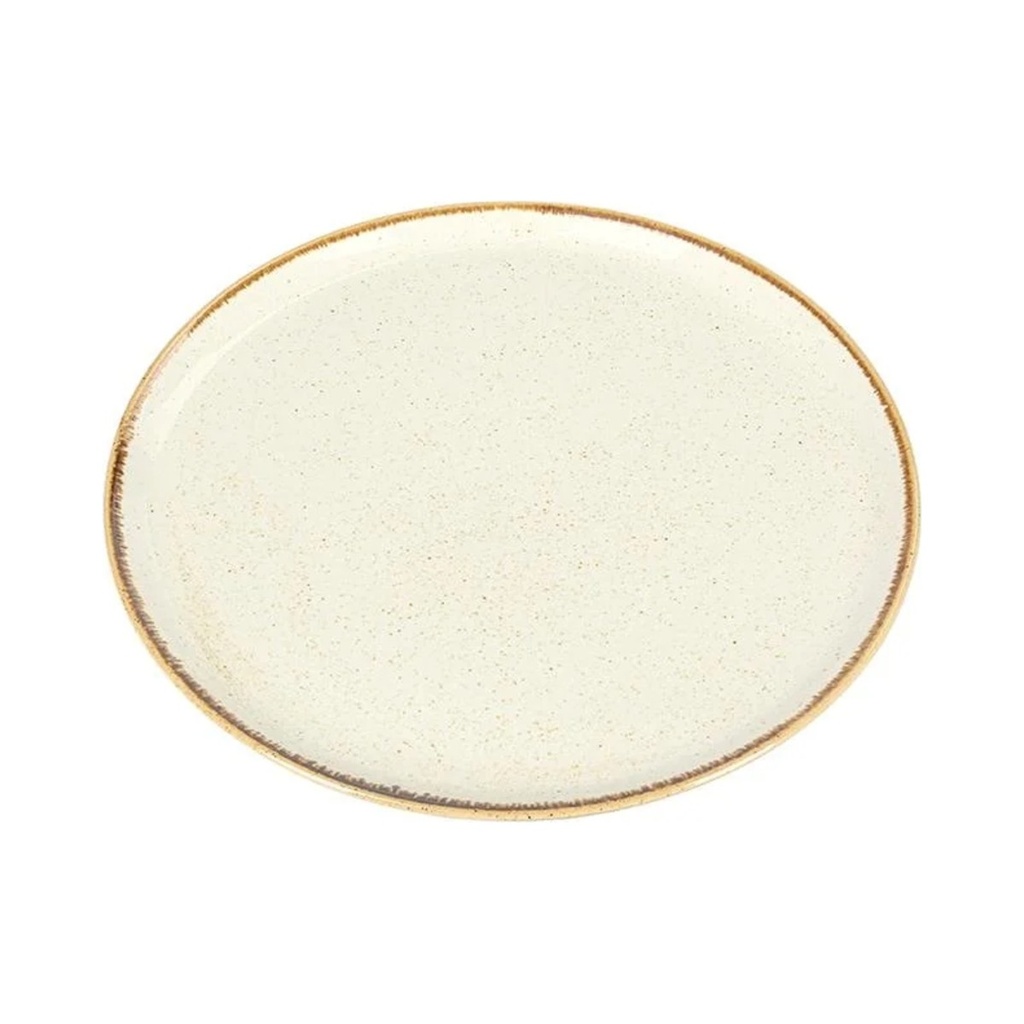 Seasons bézs lapostányér 28 cm