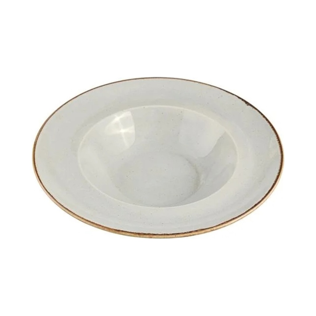 [04ALM002256] Seasons Szürke Mély Tányér 26cm