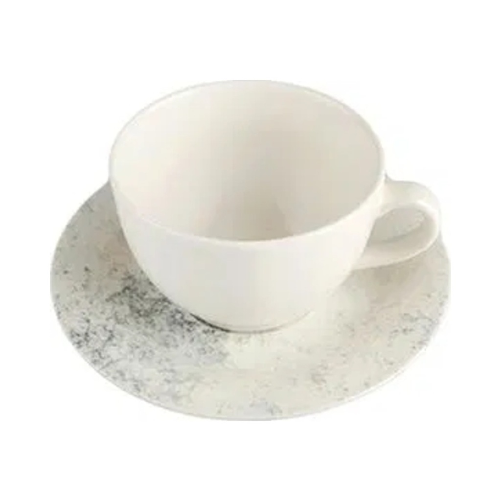 Ethos Smoky kávéscsésze és alátét 85 ml