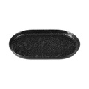 Ethos Black Moss Ovális Tányér 28cm