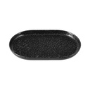 Ethos Black Moss Ovális Tányér 32cm