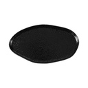 Ethos Black Moss ovális tányér 27 cm