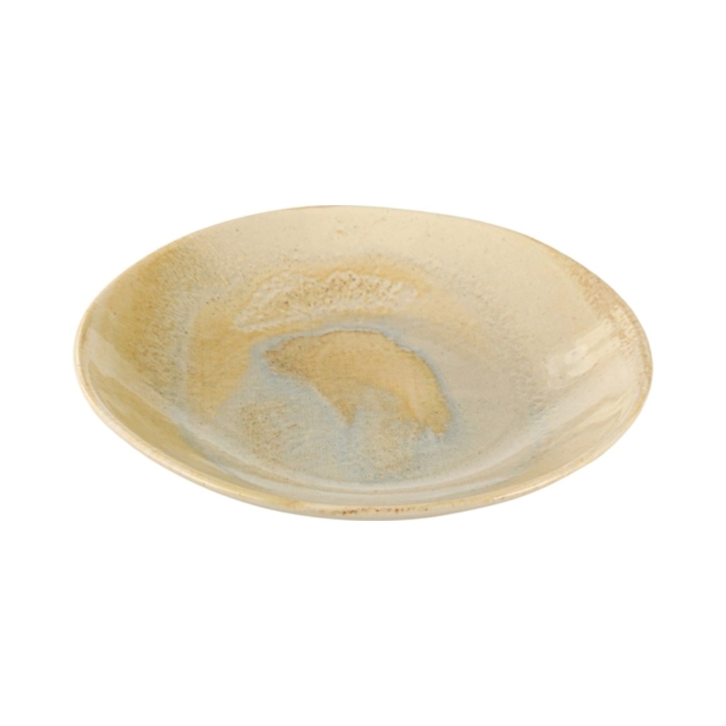 Stoneware Pearl mélytányér 28 cm