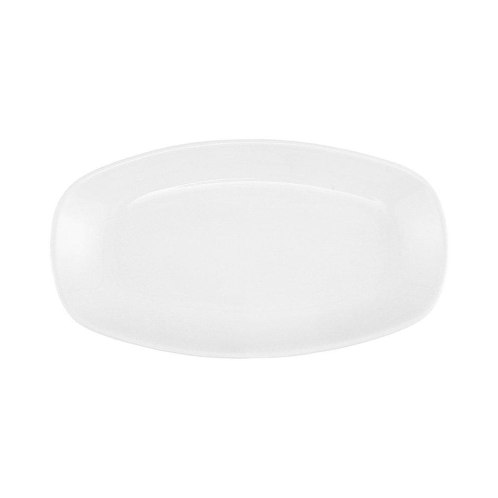 Lebon Ovális Tányér Fehér 19cm