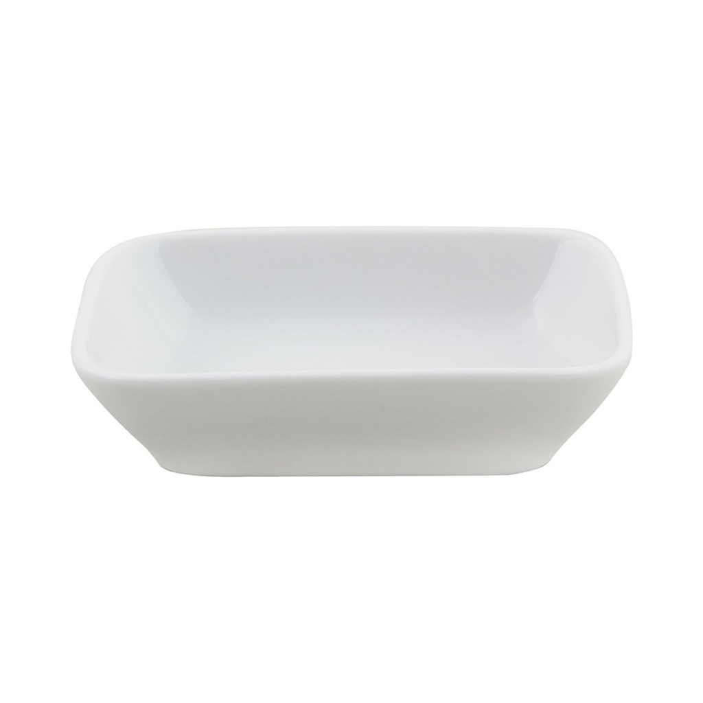 Lebon fehér salátástányér 11 cm