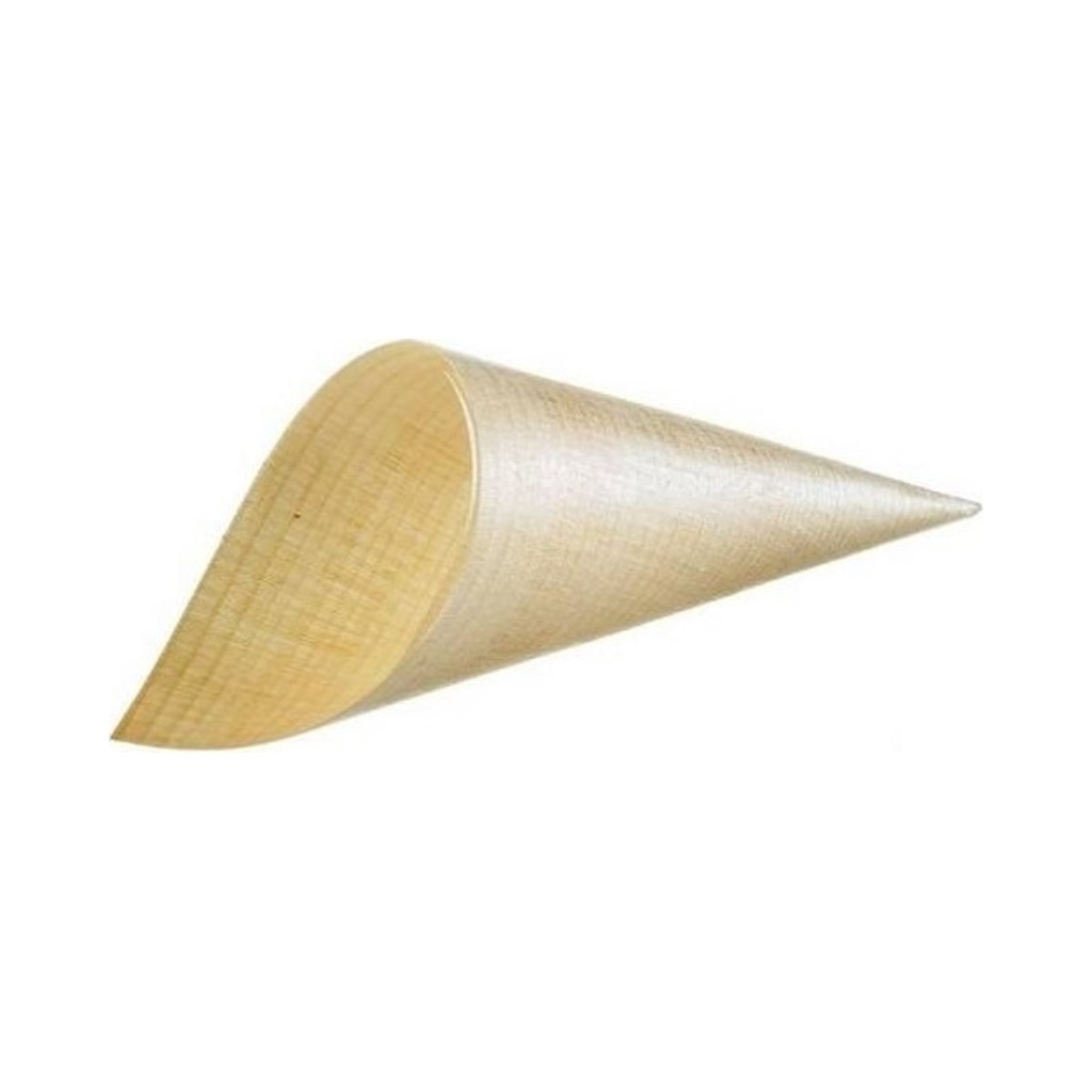 [S0048] Fa finger food tölcsér Maxi 7x19,5cm 50db/cs
