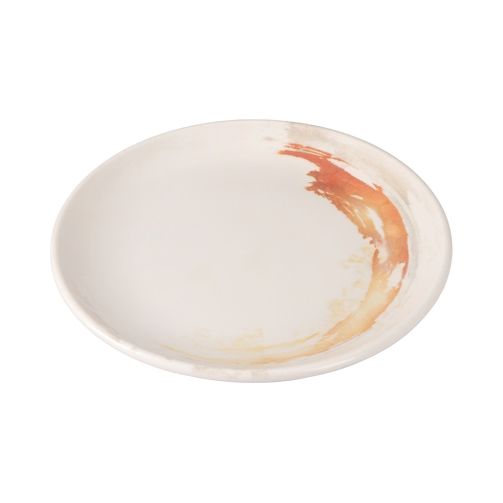 [04PIO000173] Quartet Flame perem nélküli lapos tányér (Coupe) 27 cm 6db/krt