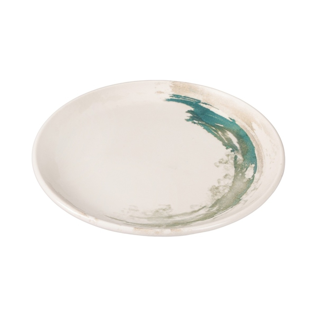 [04PIO000174] Quartet Leafy perem nélküli lapostányér (Coupe) 27 cm 6db/krt