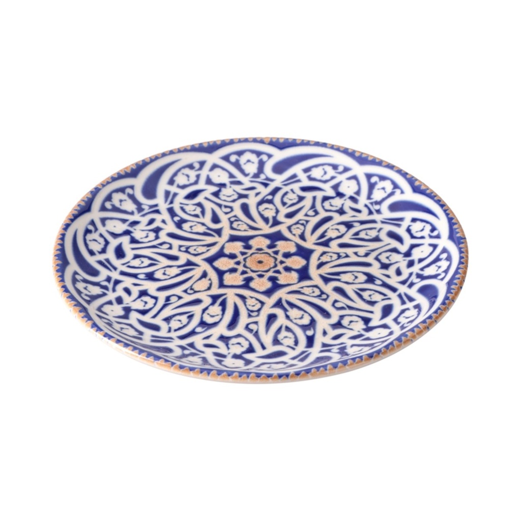 Oriental perem nélküli lapostányér (Coupe) 23 cm 6db/krt
