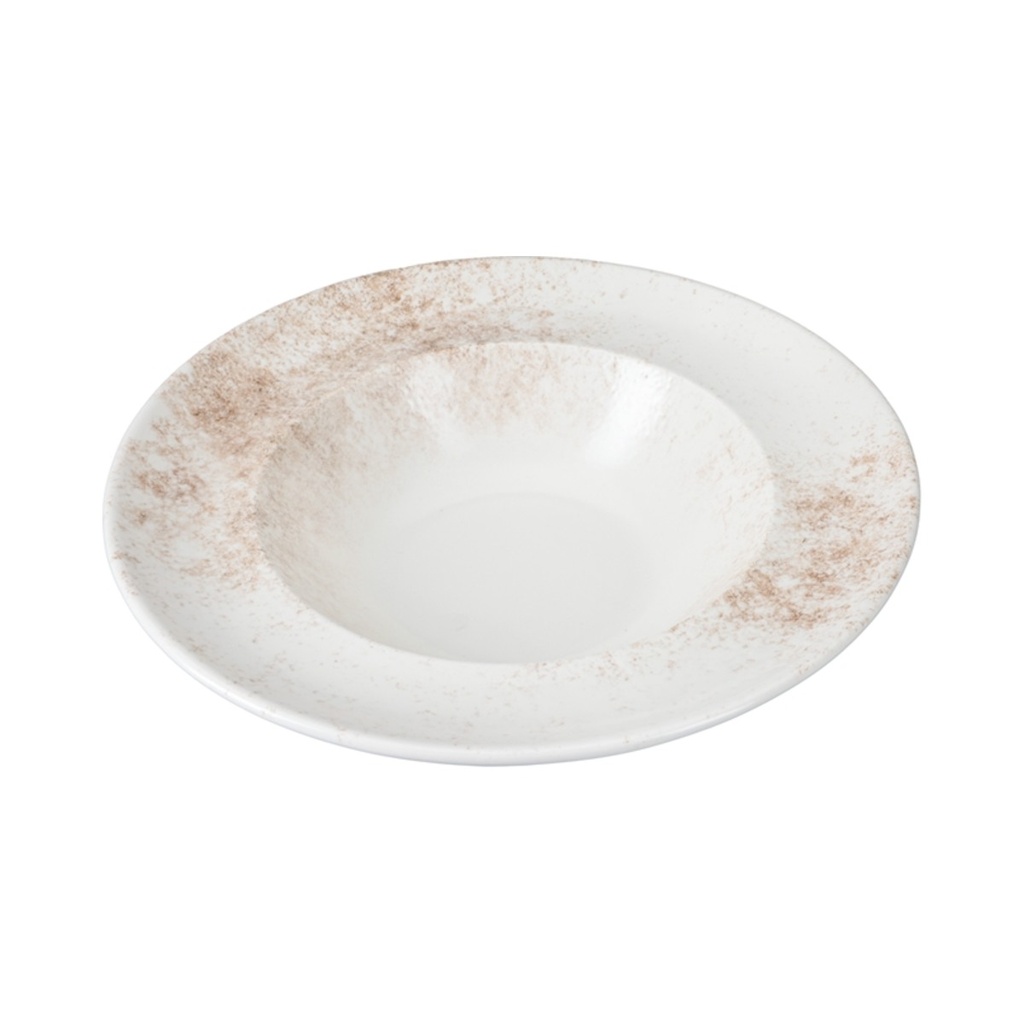 Smoky MattBarna tészta- és salátástányér 26 cm 6db/krt